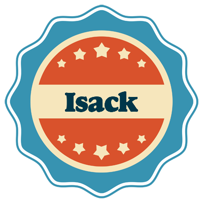 Isack labels logo
