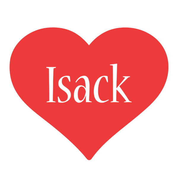 Isack love logo