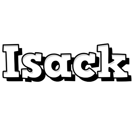 Isack snowing logo