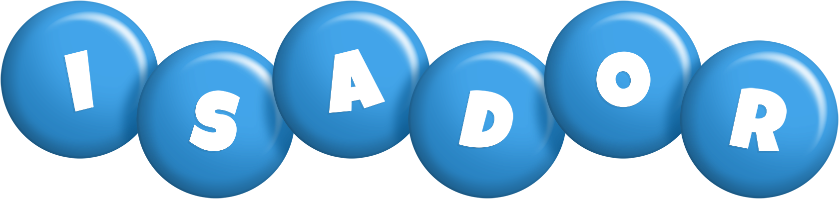 Isador candy-blue logo