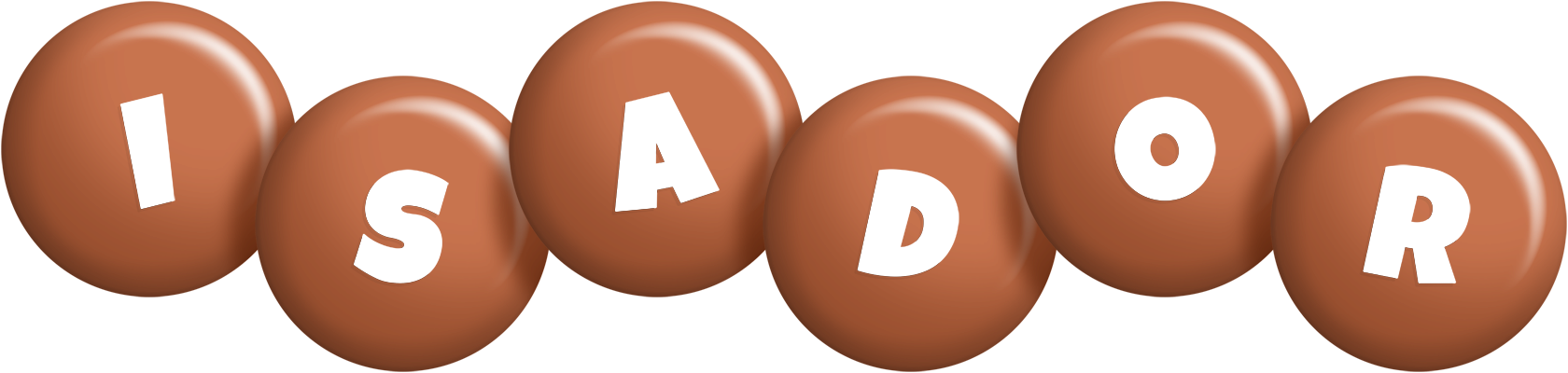Isador candy-brown logo