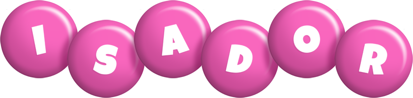 Isador candy-pink logo