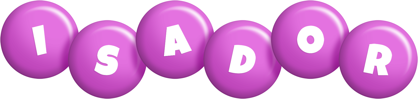 Isador candy-purple logo