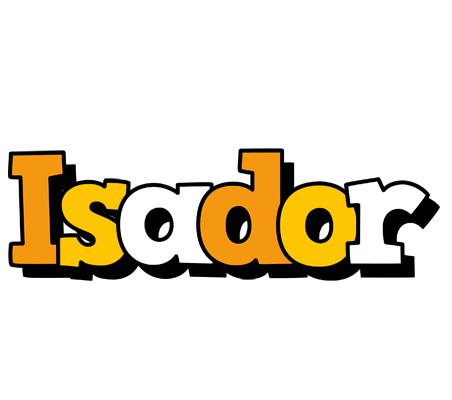 Isador cartoon logo
