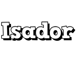 Isador snowing logo