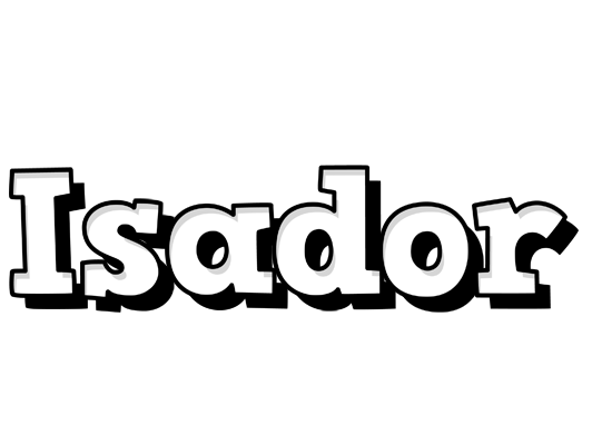 Isador snowing logo