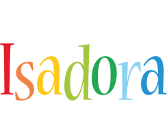 Isadora birthday logo