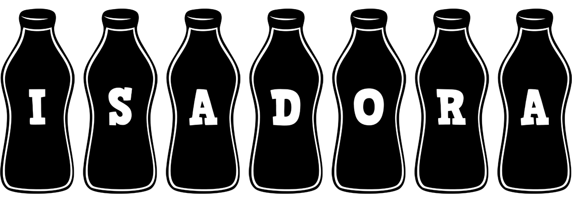 Isadora bottle logo