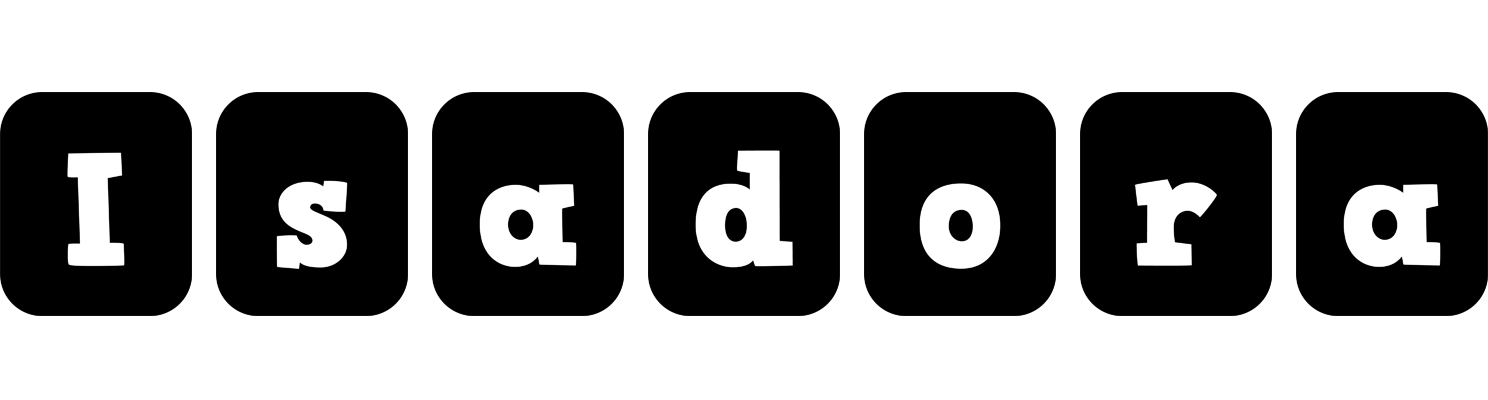 Isadora box logo