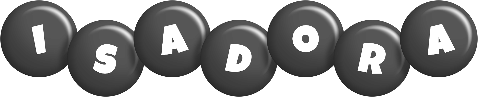 Isadora candy-black logo