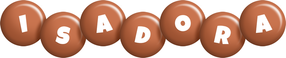 Isadora candy-brown logo