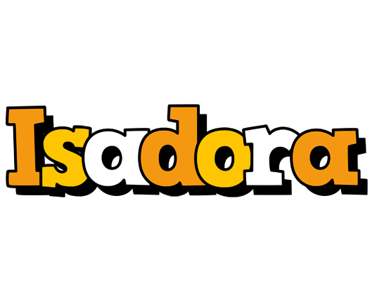 Isadora cartoon logo