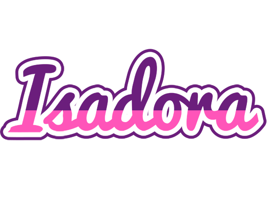 Isadora cheerful logo