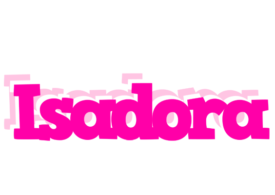 Isadora dancing logo