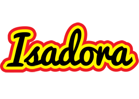 Isadora flaming logo