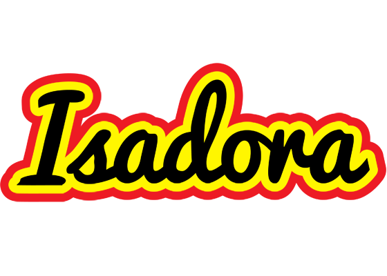 Isadora flaming logo