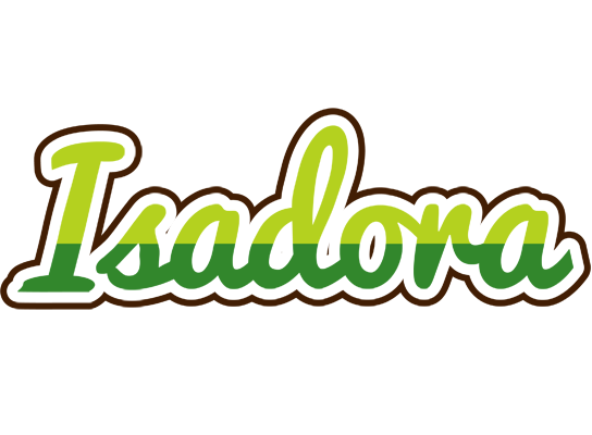 Isadora golfing logo