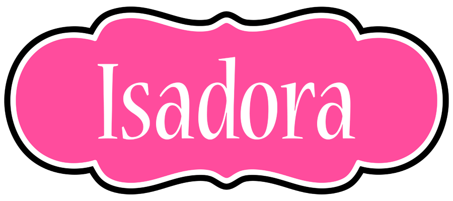 Isadora invitation logo