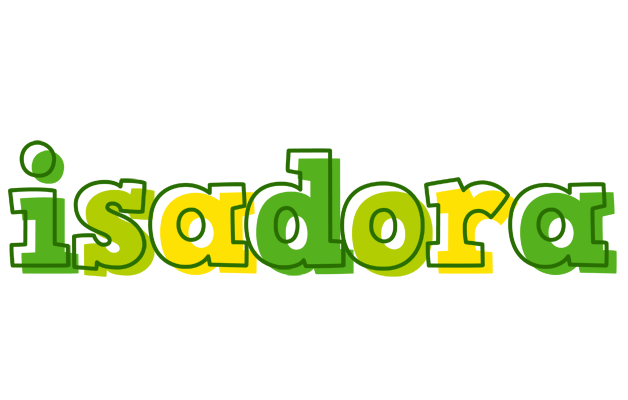 Isadora juice logo