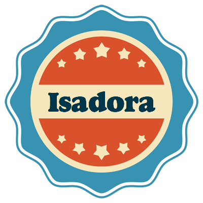 Isadora labels logo