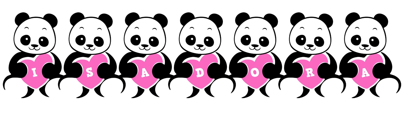 Isadora love-panda logo