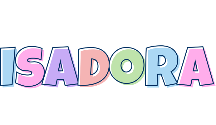 Isadora pastel logo