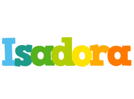 Isadora rainbows logo