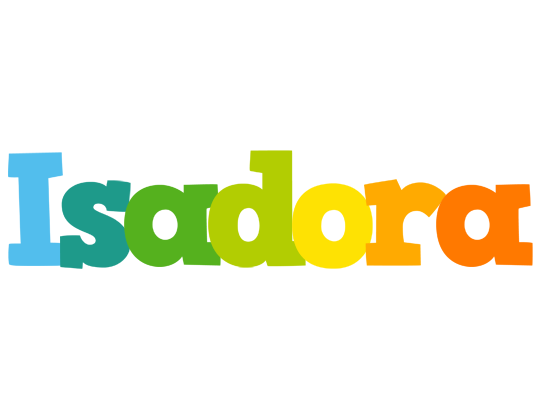 Isadora rainbows logo