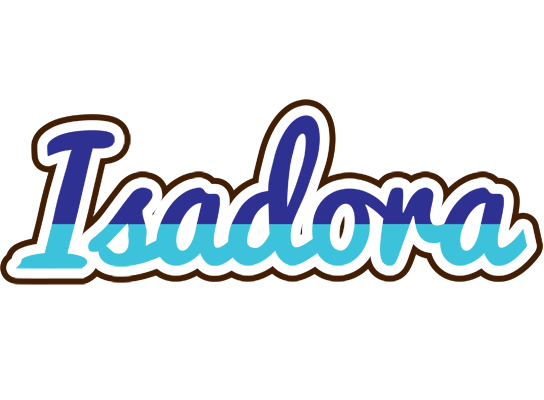 Isadora raining logo