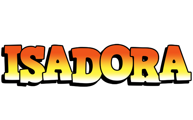 Isadora sunset logo