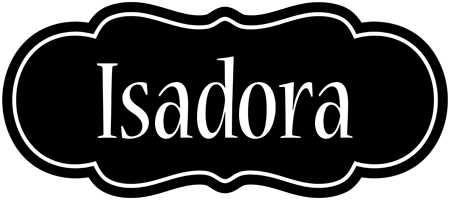 Isadora welcome logo