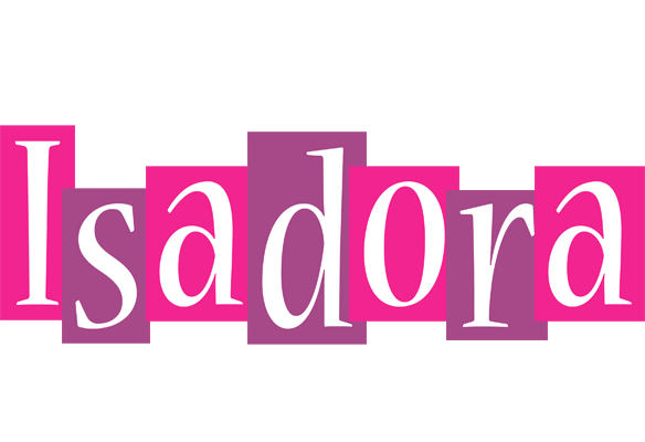 Isadora whine logo
