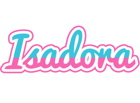 Isadora woman logo