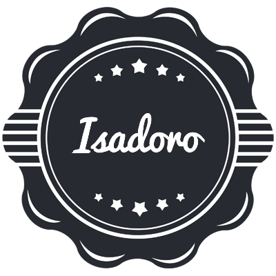 Isadoro badge logo