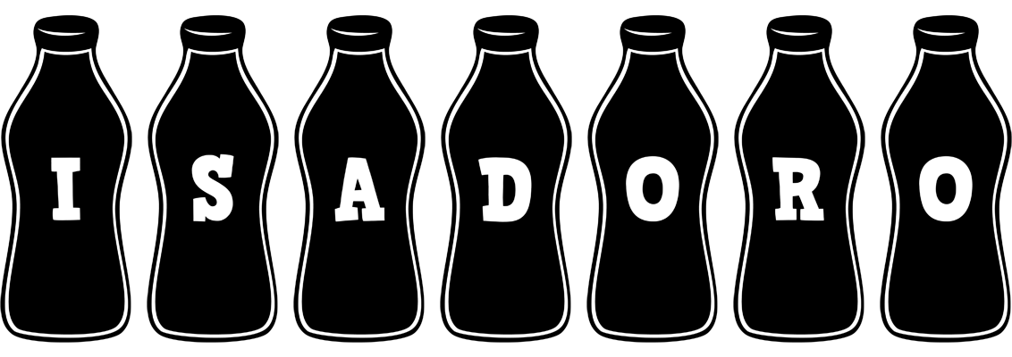 Isadoro bottle logo
