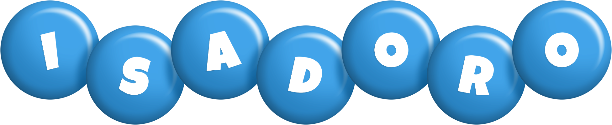Isadoro candy-blue logo