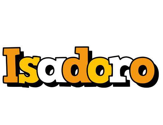 Isadoro cartoon logo