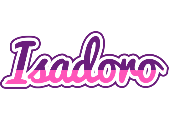 Isadoro cheerful logo