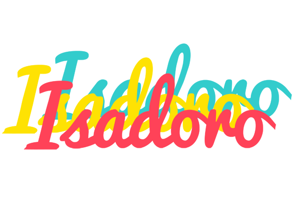 Isadoro disco logo