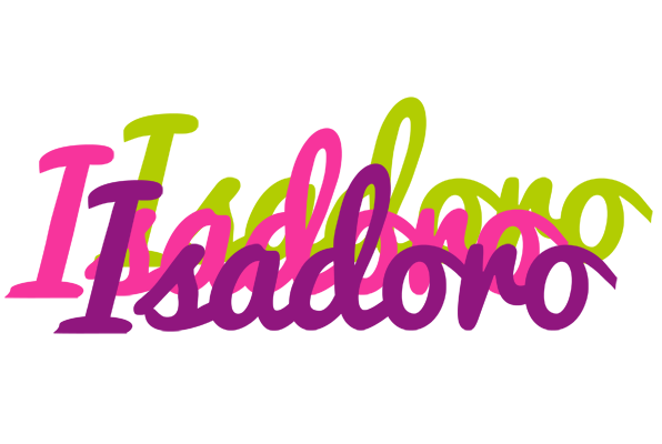 Isadoro flowers logo