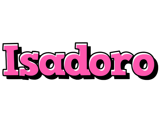 Isadoro girlish logo