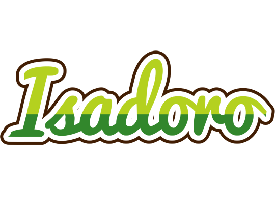 Isadoro golfing logo