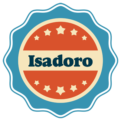 Isadoro labels logo