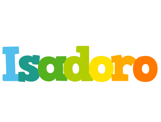 Isadoro rainbows logo
