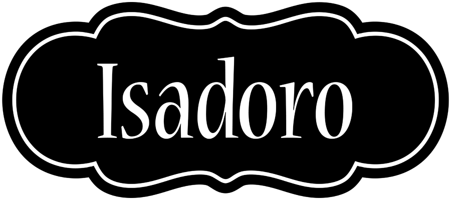 Isadoro welcome logo