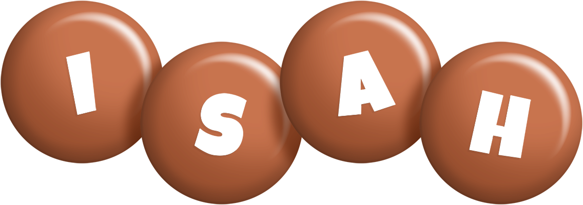 Isah candy-brown logo