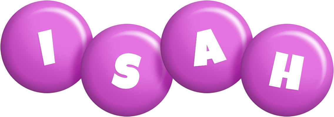 Isah candy-purple logo
