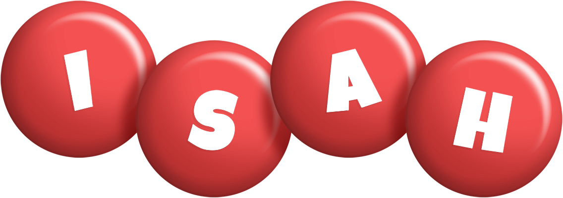 Isah candy-red logo