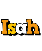 Isah cartoon logo