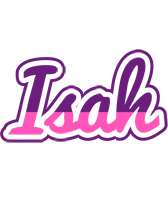 Isah cheerful logo